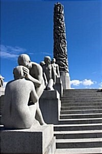 Monolith at Vigeland Park in Oslo Norway Journal: 150 Page Lined Notebook/Diary (Paperback)