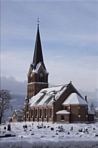 Neogothic Town Church in Lillehammer Norway Journal: 150 Page Lined Notebook/Diary (Paperback)
