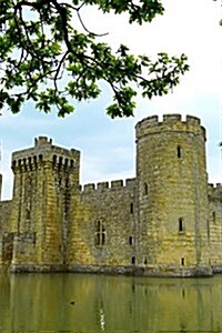 Bodiam Castle and Moat in East Sussex, England: Blank 150 Page Lined Journal for Your Thoughts, Ideas, and Inspiration (Paperback)