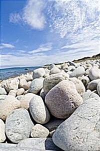 Big Boulders Stone Beach: Blank 150 Page Lined Journal for Your Thoughts, Ideas, and Inspiration (Paperback)