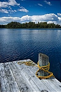 Lake Siljan Jetty in Sweden Journal: 150 Page Lined Notebook/Diary (Paperback)