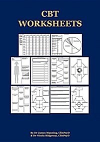 CBT Worksheets: CBT Worksheets for CBT Therapists in Training: Formulation Worksheets, Padesky Hot Cross Bun Worksheets, Thought Recor (Paperback)