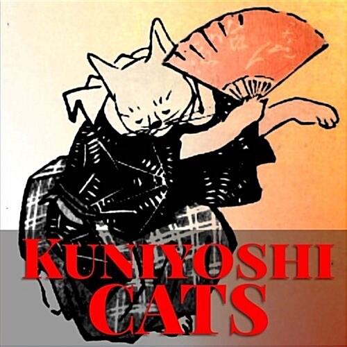 Kuniyoshi Cats: Japanese Woodblock Print Coloring Book for Stress Relief and Mindfulness (Paperback)