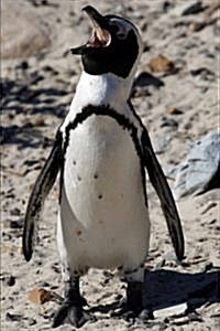 African Penguin Journal: 150 Page Lined Notebook/Diary (Paperback)