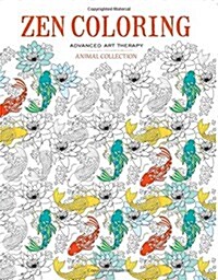 Zen Coloring - Animal Collection (Paperback)