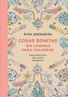 Arte Antiestres: Cosas Bonitas. 100 Laminas Para Colorear / Anti-Stress Art: Beautiful Objects. 100 Pages Tocolor. (Hardcover)
