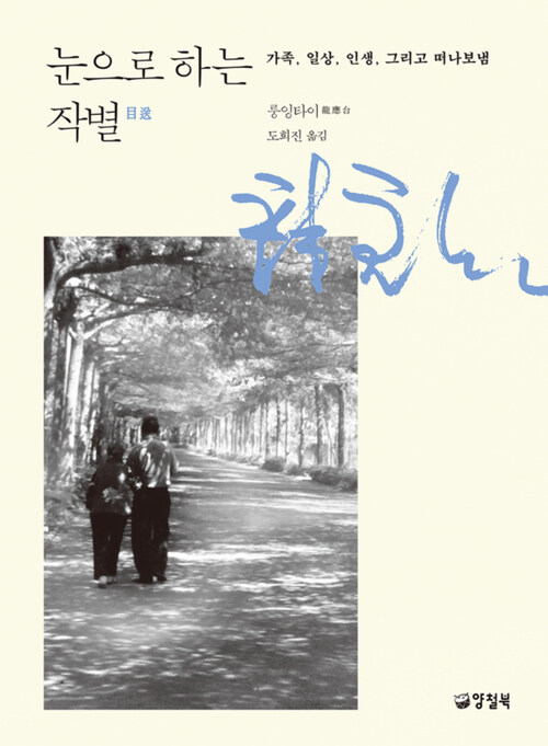 눈으로 하는 작별 커버
