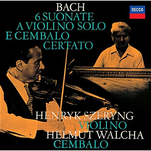 [중고] 바흐 : 바이올린과 하프시코드를 위한 6개의 소나타 BWV1014-1019 [2CD]