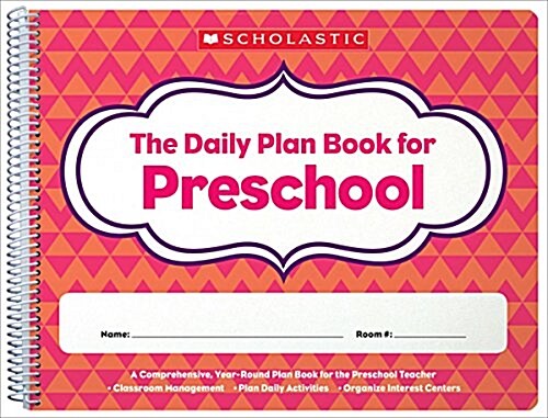 The the Daily Plan Book for Preschool (2nd Edition) (Paperback, 2)