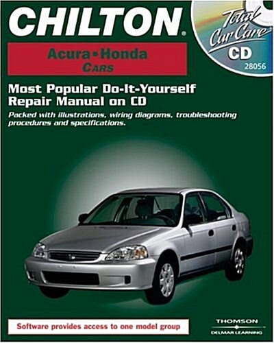 Chilton Acura, Honda 1984-2000 Cars (CD-ROM, BOX)