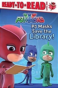 [중고] Pj Masks Save the Library!: Ready-To-Read Level 1 (Paperback)