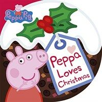 Peppa Pig: Peppa Loves Christmas (Board Book)