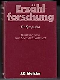 Erz?lforschung: Ein Symposion (Hardcover)