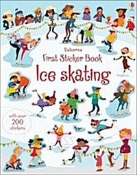 First Sticker Book Ice Skating (Paperback)