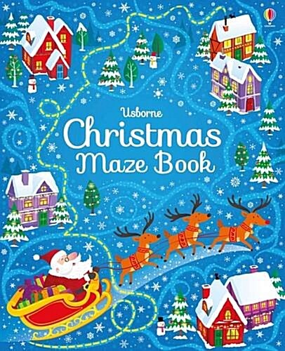 Christmas Maze Book (Paperback)