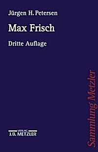 Max Frisch (Paperback)