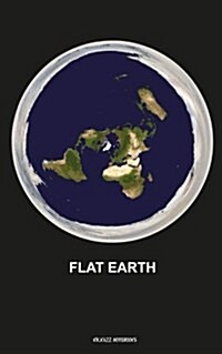 Flat Earth Plane - Lined Notebook: Notebook with Lines (Paperback)