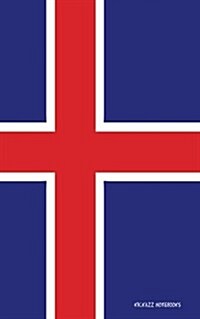 Flag of Iceland: Notebook / Journal (Paperback)