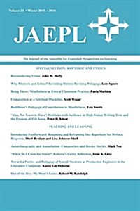 Jaepl: The Journal of the Assembly for Expanded Perspectives on Learning (Vol. 21, 2015-2016) (Paperback)