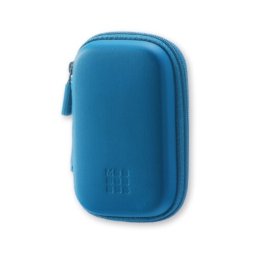 Moleskine Journey Pouch, Hard, Extra Small, Steel Blue (Other)