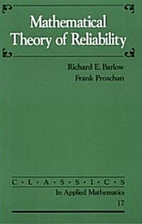 Mathematical Theory of Reliability (Paperback, Reprint)