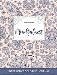 Adult Coloring Journal: Mindfulness (Pet Illustrations, Ladybug) (Paperback)