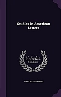 Studies in American Letters (Hardcover)