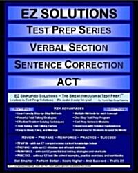 Verbal Section Sentence Correction (Paperback, New)