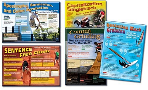 Language Arts: Capitalization and Punctuation Chart Set (Paperback)