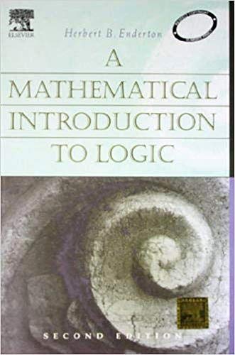 A Mathematical Introduction to Logic (Hardcover, 3rd)