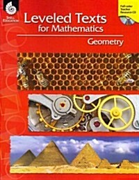 Leveled Texts for Mathematics: Geometry [With CDROM] (Paperback)