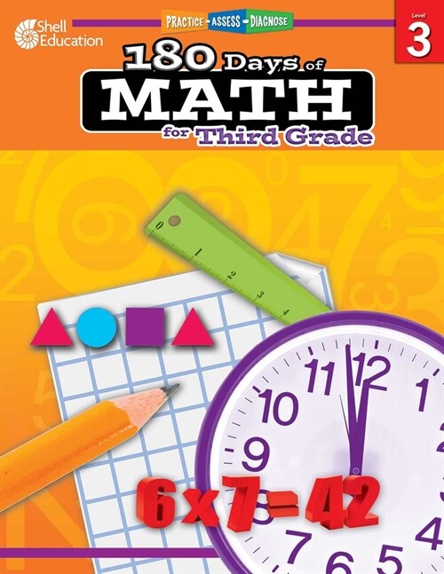 180 Days of Math for Third Grade: Practice, Assess, Diagnose (Paperback)