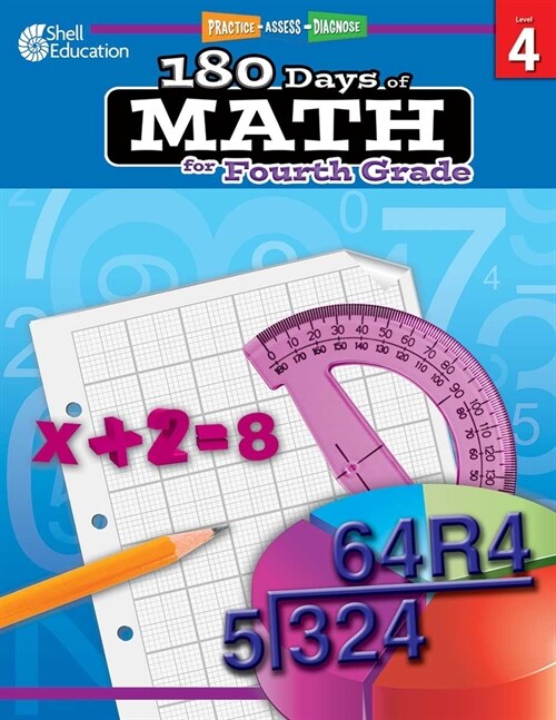 180 Days of Math for Fourth Grade: Practice, Assess, Diagnose (Paperback)