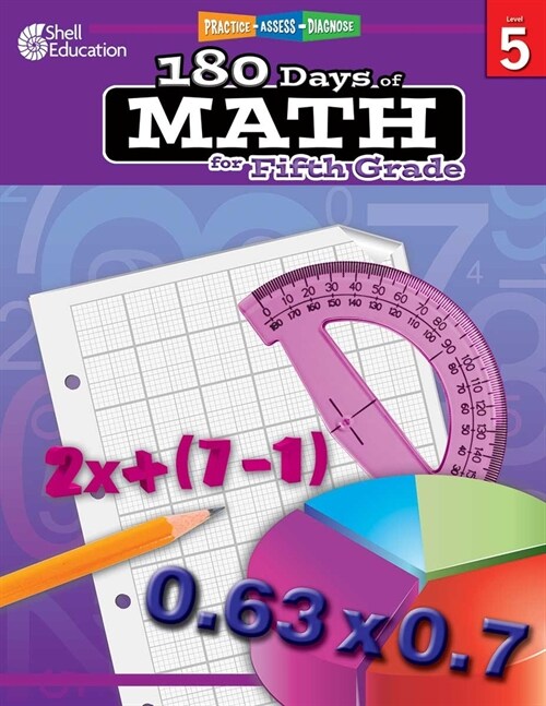 180 Days of Math for Fifth Grade: Practice, Assess, Diagnose (Paperback)