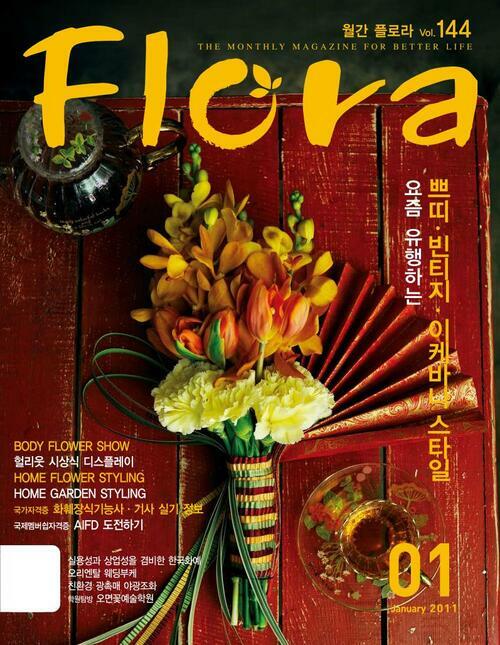 월간 FLORA 2011년 01월호