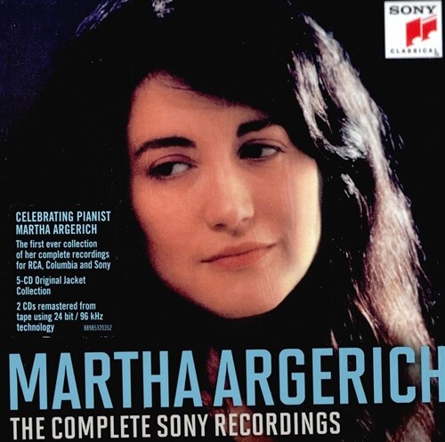 [수입] 마르타 아르헤리치 - 소니 클래시컬 녹음 전집 (Sony, RCA, Ricordi) [5CD]