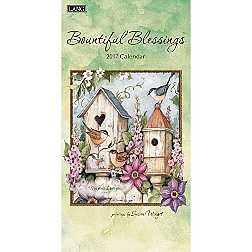 Bountiful Blessings 2017 Vertical Calendar (Calendar, Wall)