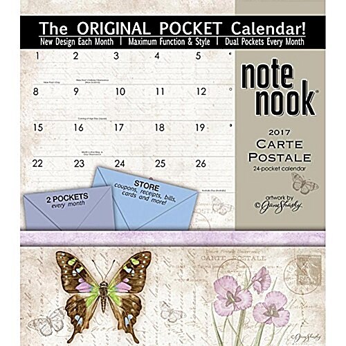 Carte Postale 2017 Note Nook (Calendar, Wall)