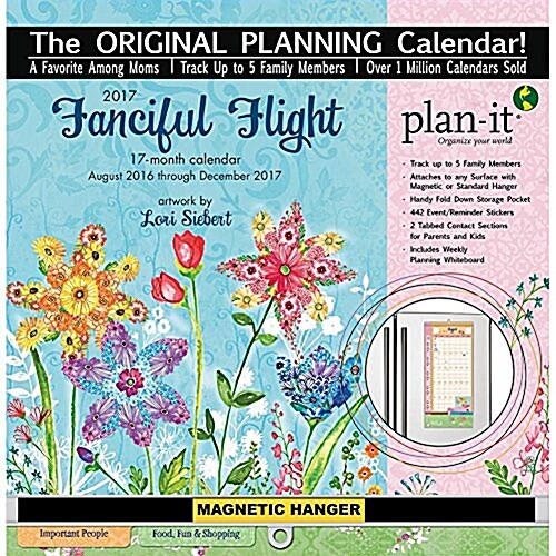 Fanciful Flight 2017 Plan-it Plus (Calendar, Wall)