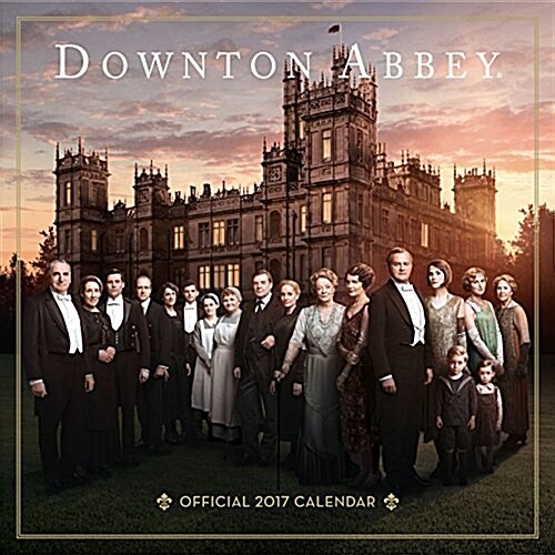 Downton Abbey Official 2017 Square Calendar (Calendar)