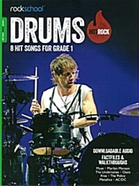 ROCKSCHOOL HOT ROCK DRUMS GR1 BK AUDIO (Paperback)