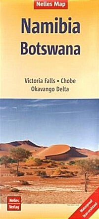 Namibia Victoria Falls - Chobe - Okavango : NEL.253W (Sheet Map, folded)