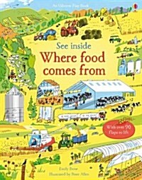 See Inside Where Food Comes from (Board Book)