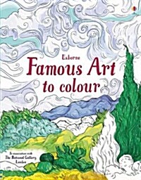 Famous Art to Colour (Paperback)