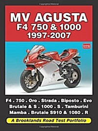 MV Agusta F4 750 and 1000 1997-2007 Road Test Portfolio (Paperback)