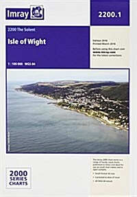 Imray Chart 2200.1 Isle of Wight (Paperback)