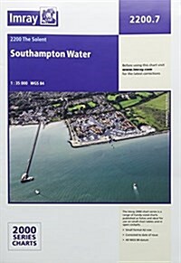 Imray Chart 2200.7 : Southampton Water (Paperback, New ed)
