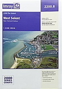 Imray Chart 2200.8 : West Solent (Paperback, New ed)