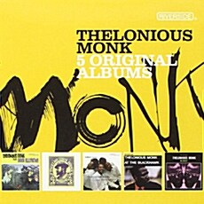 [수입] Thelonious Monk - 5 Original Albums [5CD]