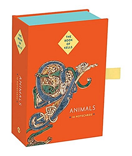 The Book of Kells - Animals: Box of 16 Notecards (Jigsaw)